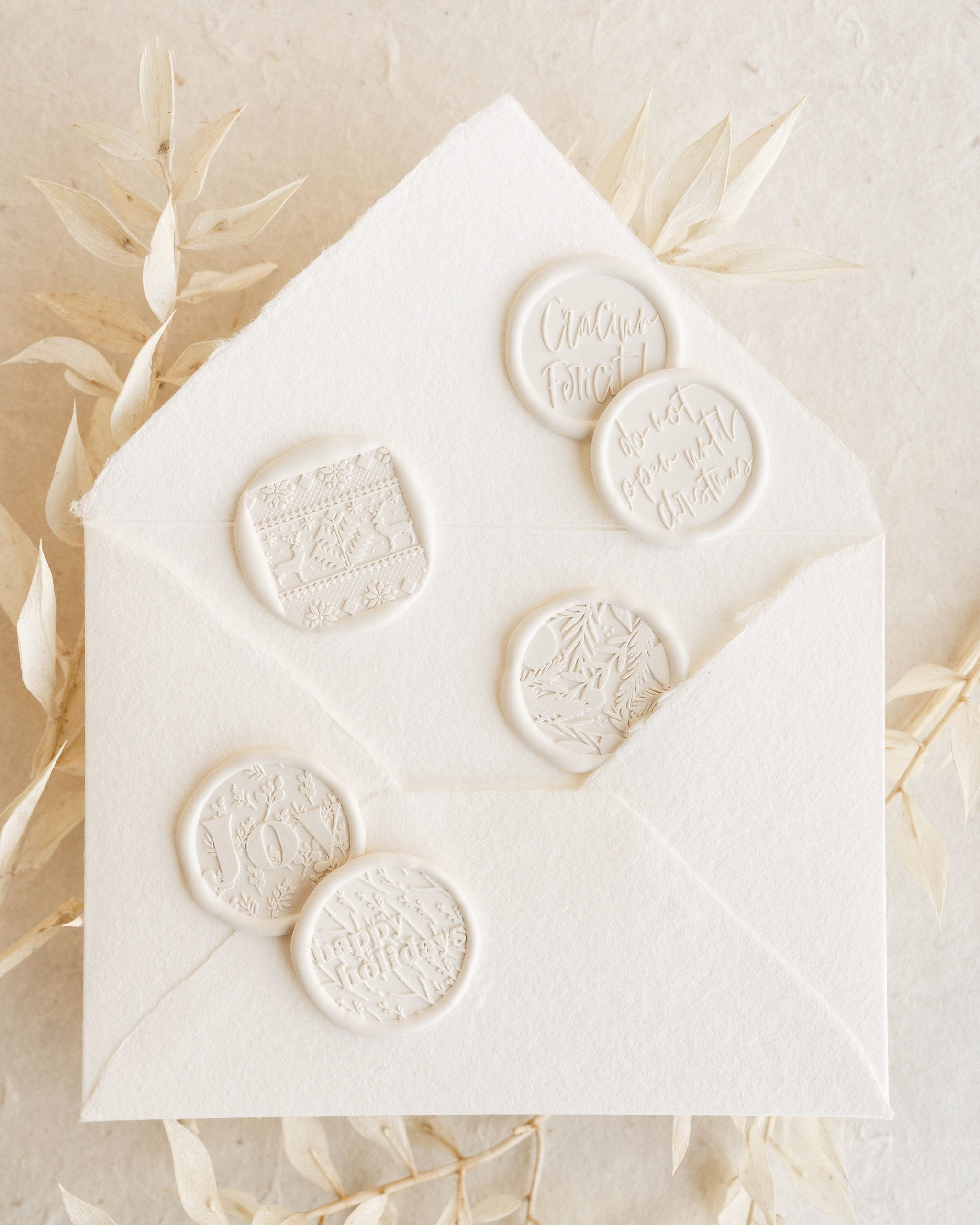 Christmas Wax Seal Stamps by PAPIRA