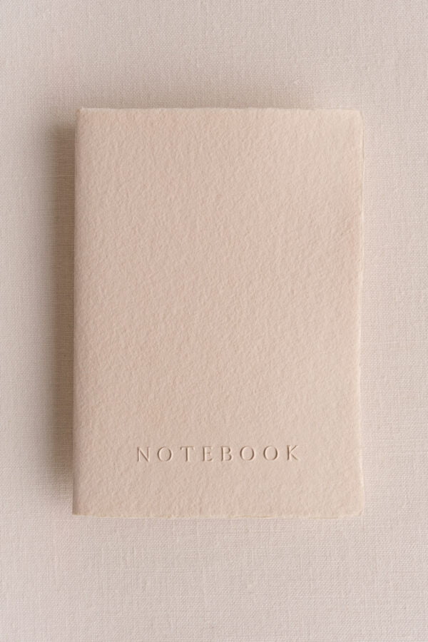 Handmade paper Embossed Notebook Papira