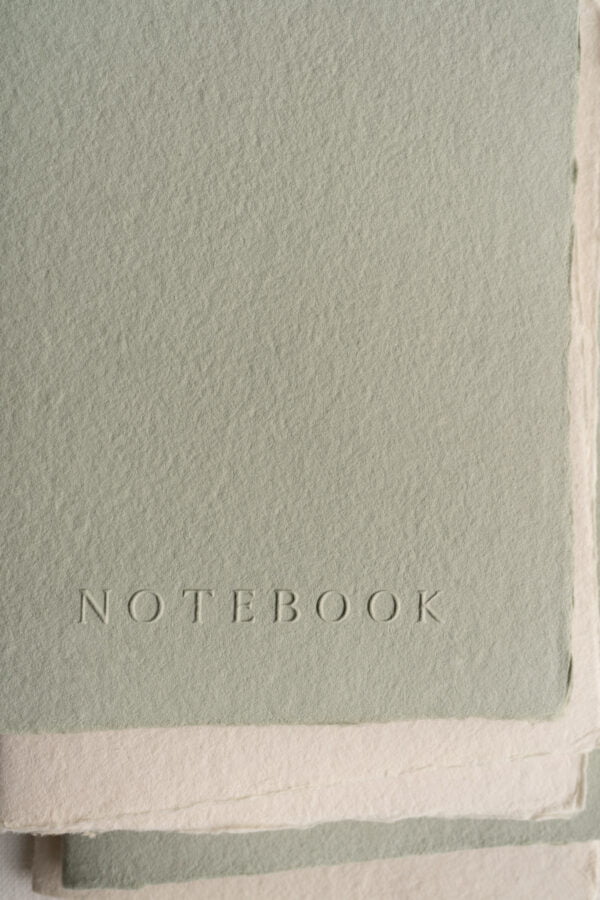 Handmade paper Embossed Notebook Papira