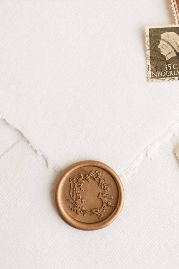 Botanical Wreath_Wax Seal Stamp