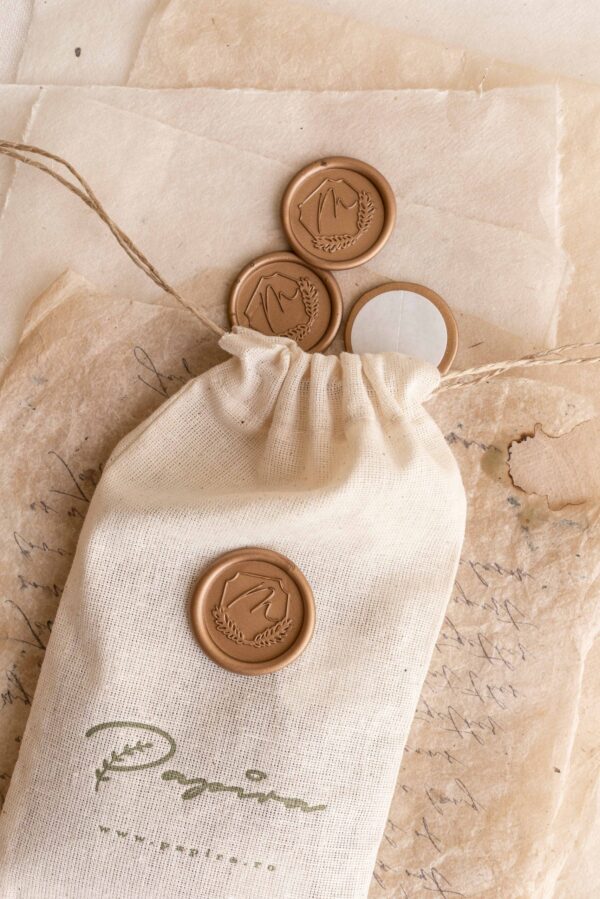 Classic Monogram - SELF-ADHESIVE WAX SEALS