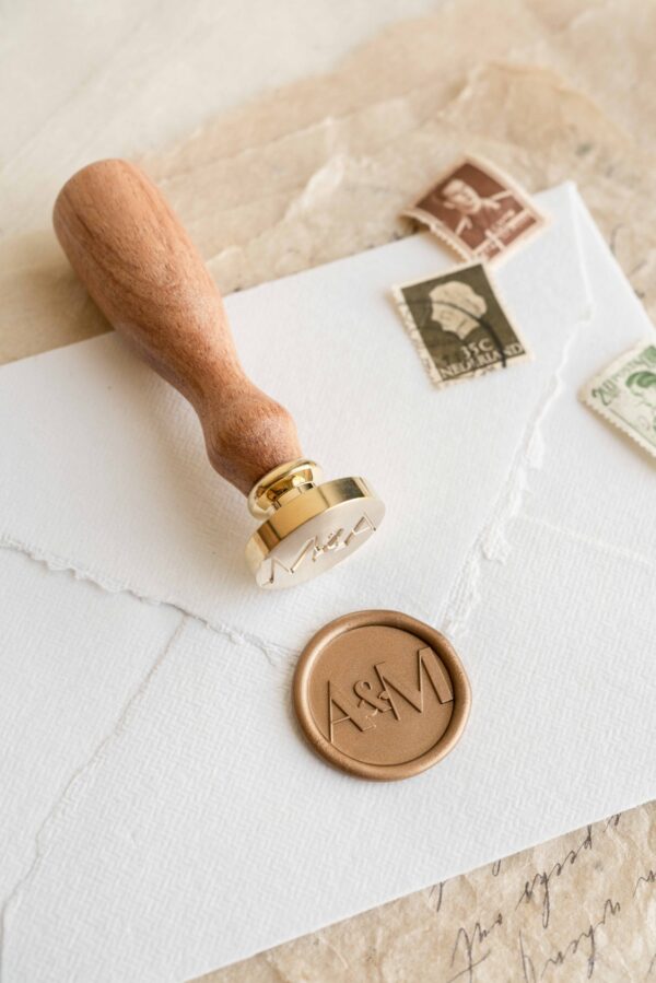 Modern Initials - Wax Seal Stamp