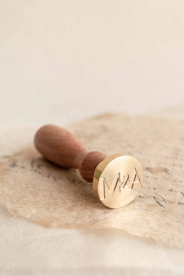 Modern Initials_Wax Seal Stamp