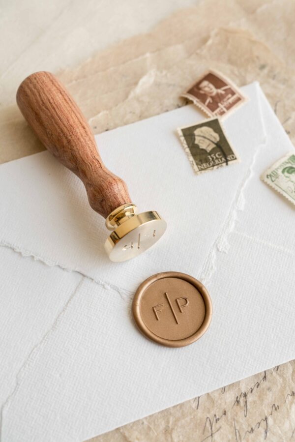 Modern Monogram - Wax Seal Stamp