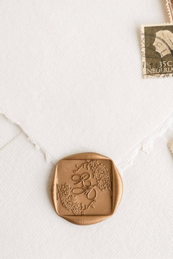 Rosaline Monogram Wax Seal Stamp