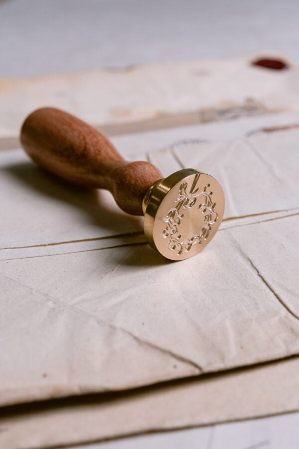 Mistletoe Wreath Wax Seal Stamp