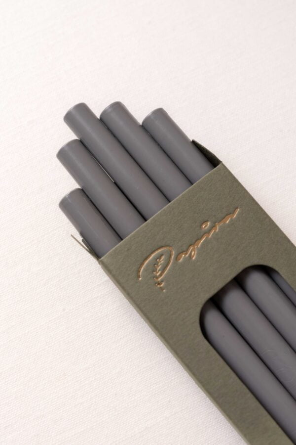 DARK GREY SEALING WAX STICKS (5 sticks)