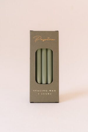 GREEN SEALING WAX STICKS (5 sticks)