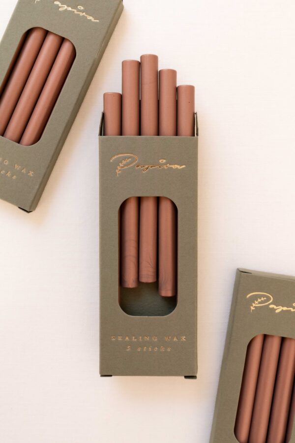 ROSE GOLD SEALING WAX STICKS (5 sticks)