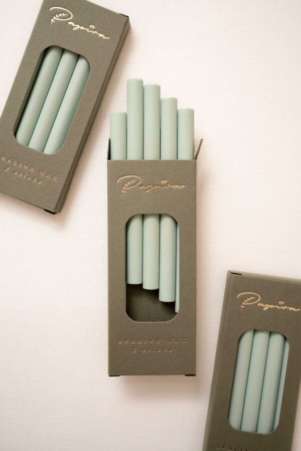 SEAFOAM SEALING WAX STICKS (5 sticks)